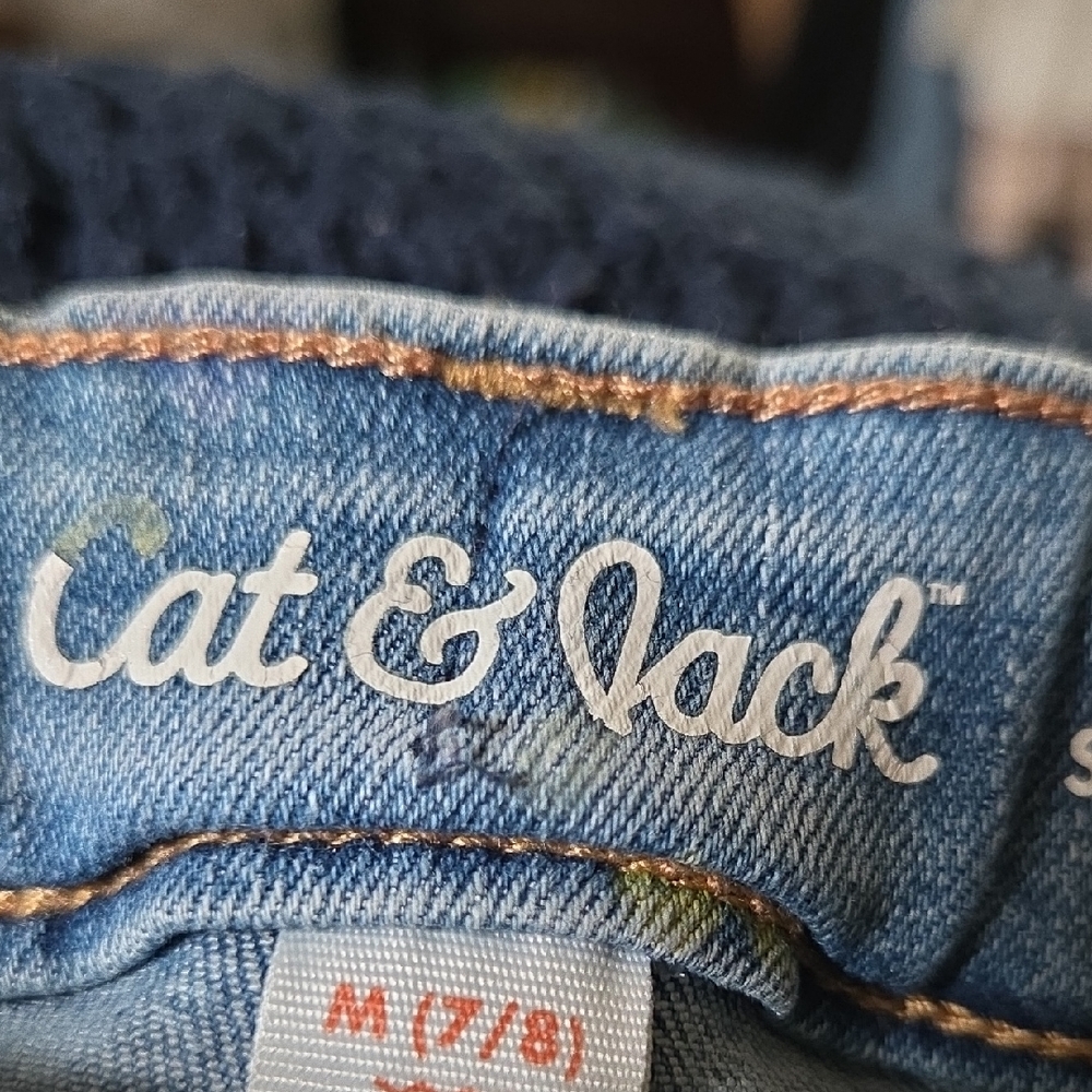 2 Cat & Jack Blue Denim Girls Shorts